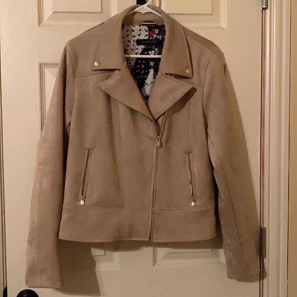 Tommy Hilfiger Moto jacket camel - Picture 9 of 15